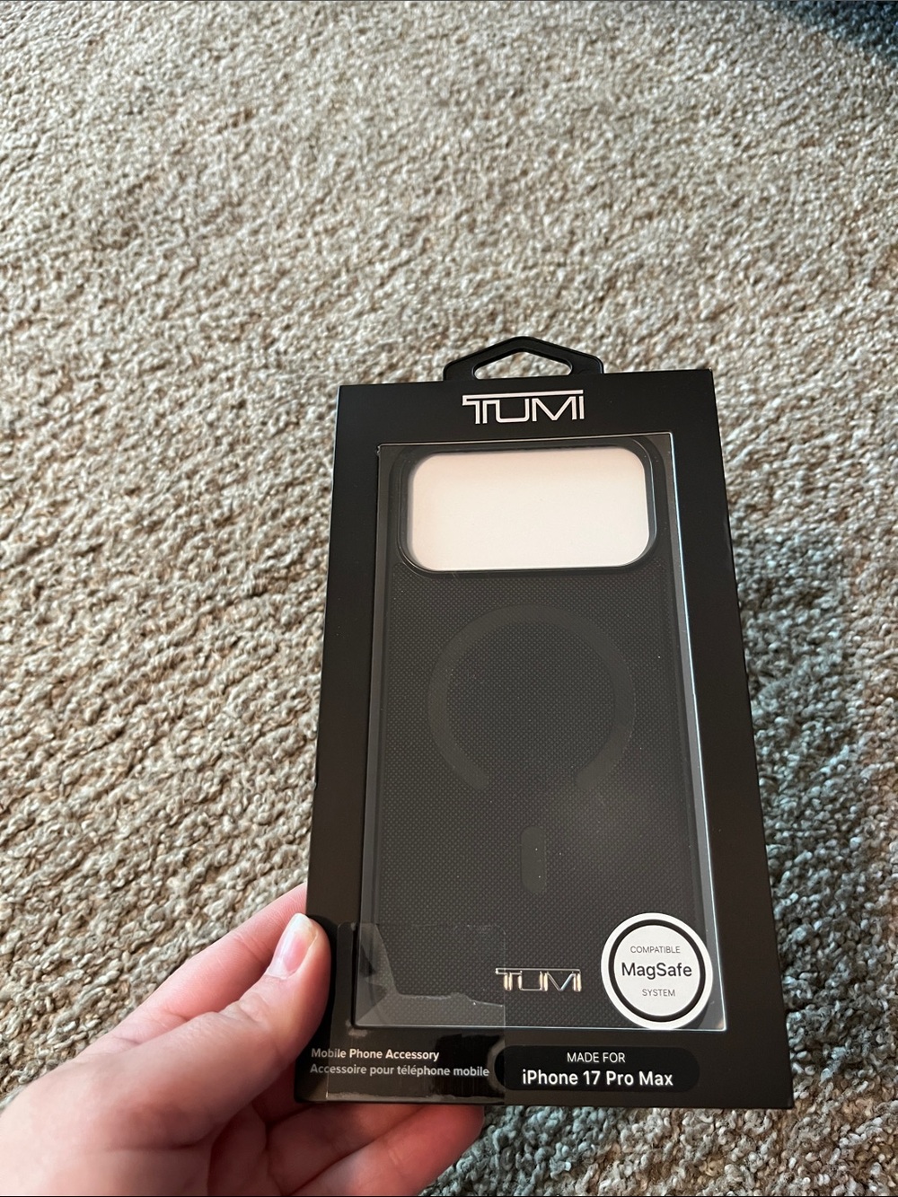 Tumi iPhone 17 Pro Max case